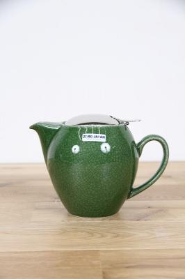 ユニバーサルティーポット　4人用　クラックルグリーン　BBN-03　SKG　日本製
