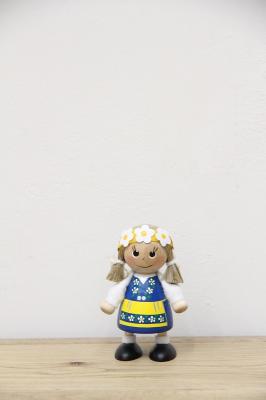 北欧　フィギア　スウェーデンガール　置物
