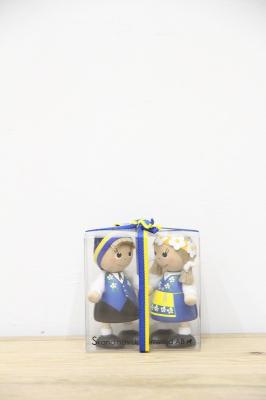 北欧　フィギア　スウェーデンペア　ガール＆ボーイ　置物　ギフト