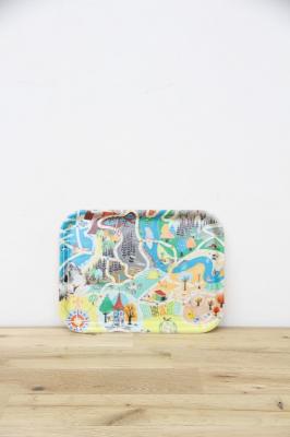 ムーミン　トレイ　ムーミン地図　Sサイズ　フィンランド