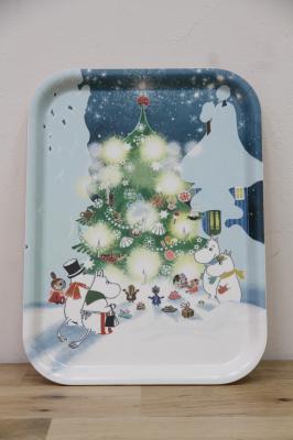ムーミン　トレイ　S　Moomin　Christmas　Tree