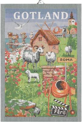 キッチンタオル　TOWEL　GOTLANDSIDYLL　35×50