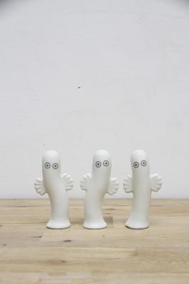 ニョロニョロ　花瓶　3点セット