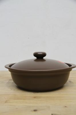 カルーナクレイポットL
　ブラウン