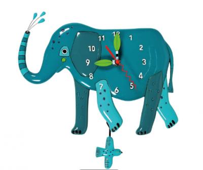 掛時計　Gentle　Giant　Elephant　Clock