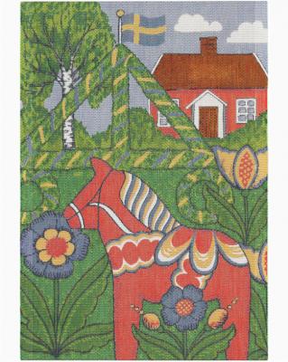 キッチンタオル　TOWEL　FOLKFEST　35×50