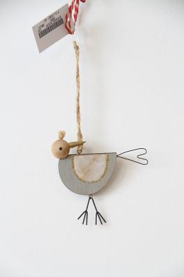 オーナメント　トリ　Bird　ornament　C　ドイツ雑貨