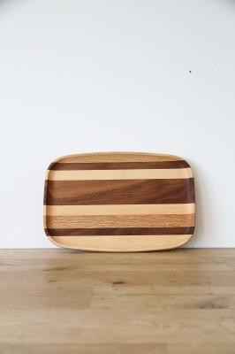 トレイ　Lサイズ　モザイク　木製