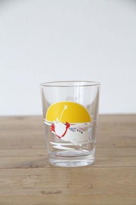 ムーミン　グラス　イブニングスイム