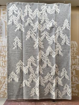 ラプアンカンクリ　ブランケット　KUUSI　blanket　130x200cm　8/light　grey-white