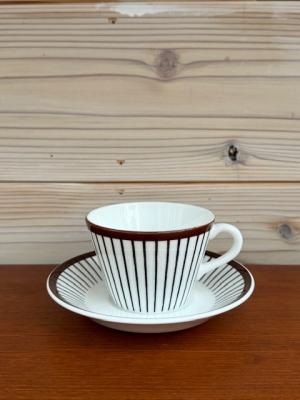 スティグ・リンドベリ　カップ＆ソーサー　Spisa　Ribb　1955年