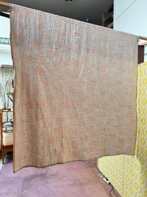 リネンブランケット　KESAKUKKA　145×180ｃｍ　linen-cinnemon