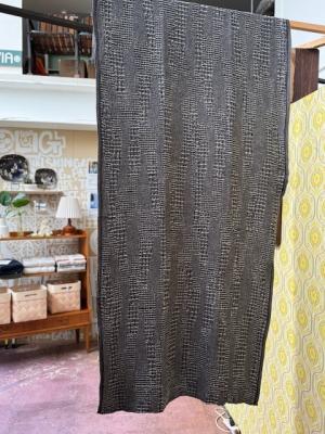 リネンブランケット　KUOHU　85×180ｃｍ　black-linen