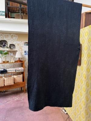 リネンブランケット　KUOHU　85×180ｃｍ　black-blueberry